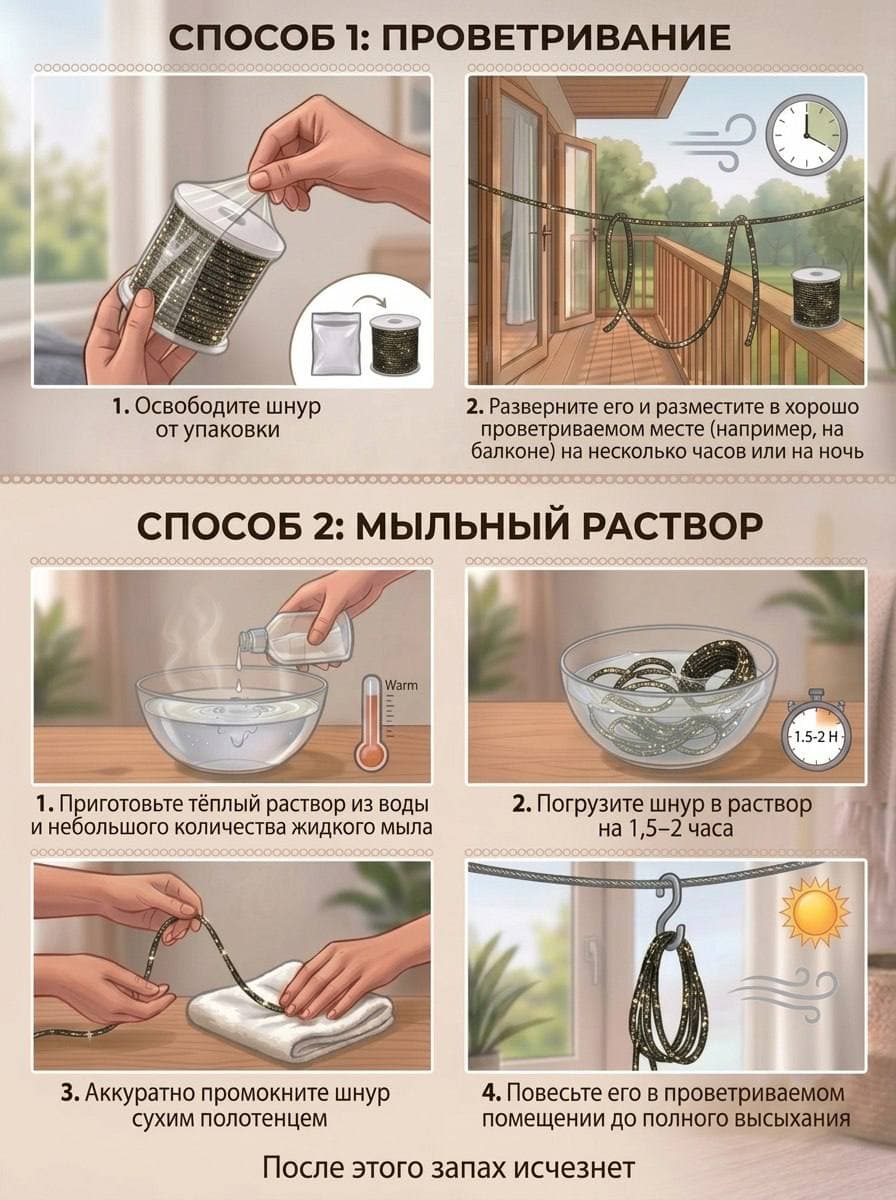 Стразовый шнур со стразами для рукоделия 4 мм, 50 м, песчаный металл 030
